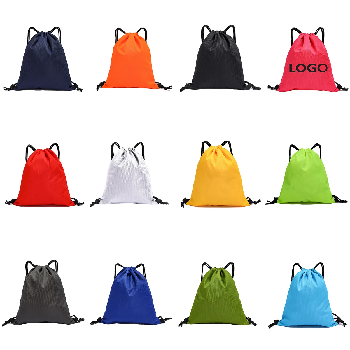 Sport Dual-Shoulder Backpack Oxford Cloth Storage Bag 1