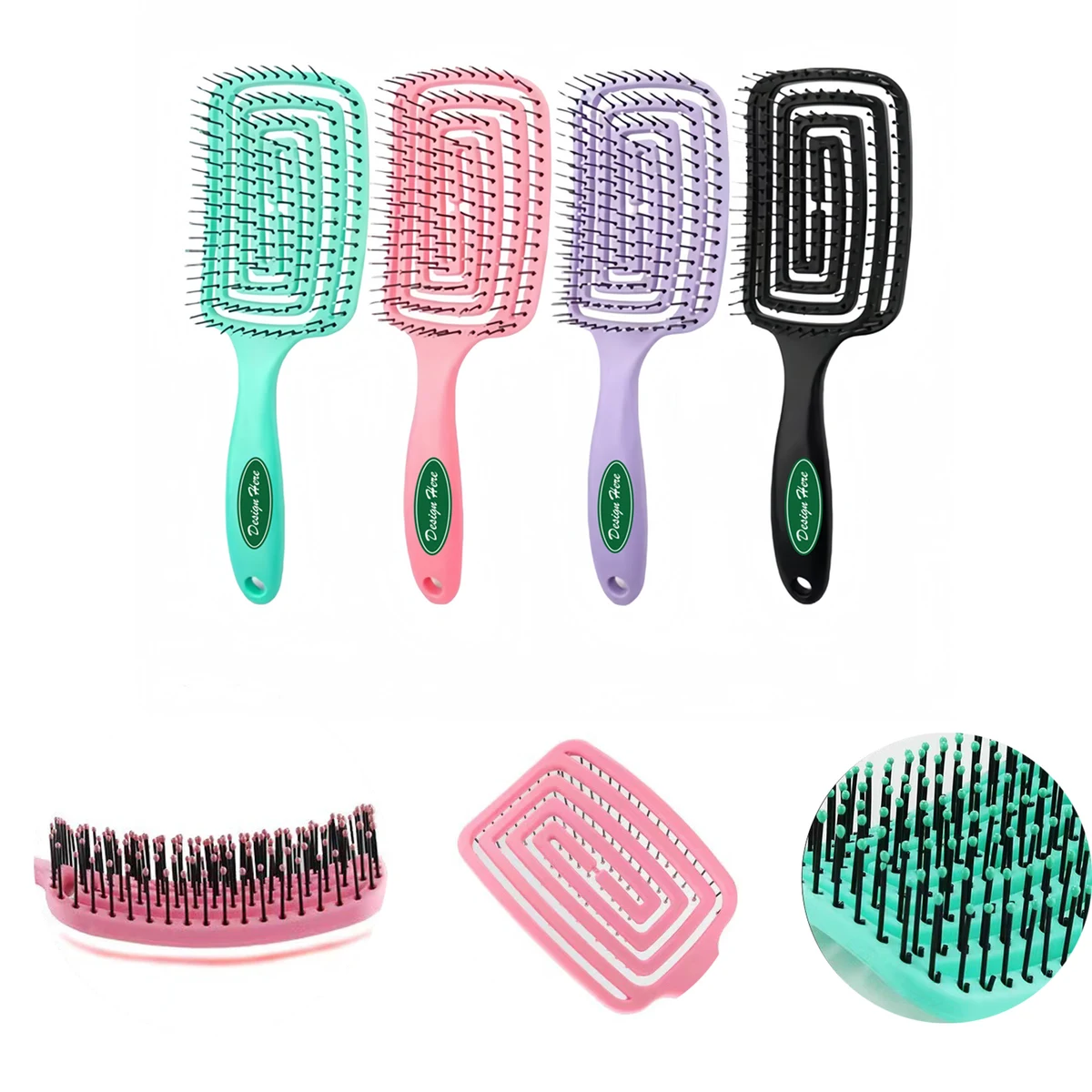 Wet & Dry Use Hair Comb Professional Salon Styling Tool 1