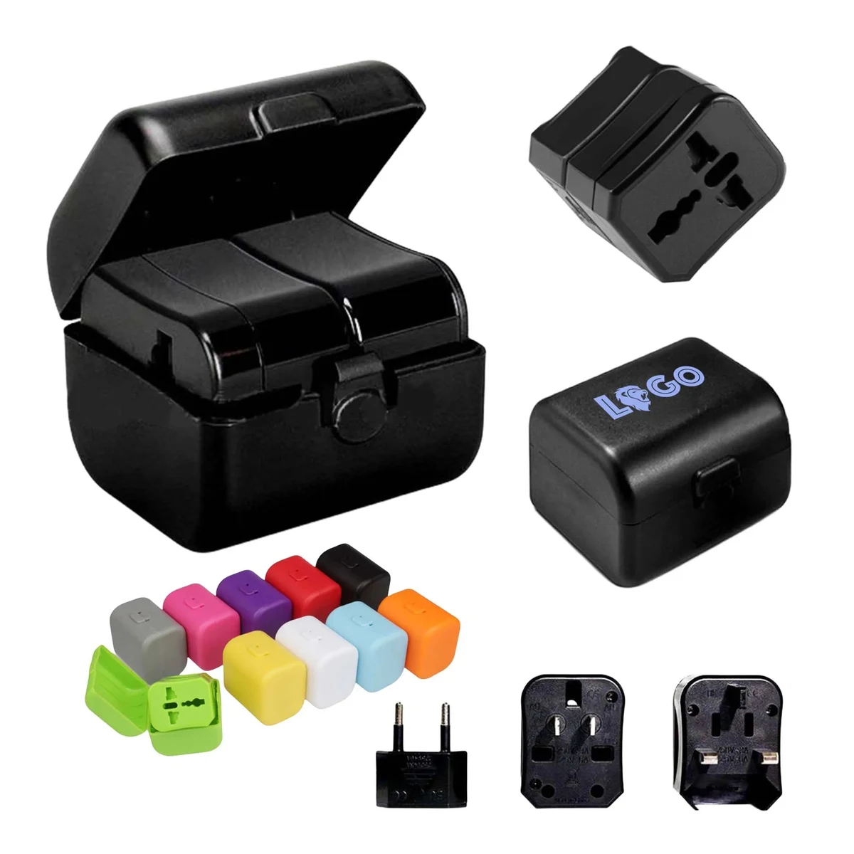 MOQ50 Universal Power Adapter Combination Travel 1