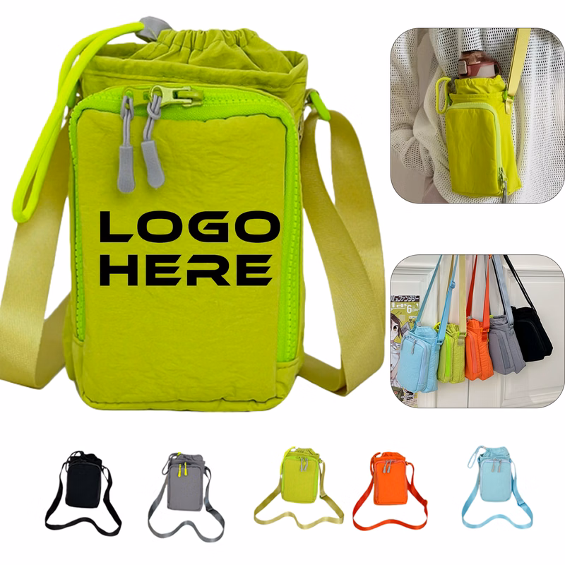 Adjustable Strap Water Bottle Pouch