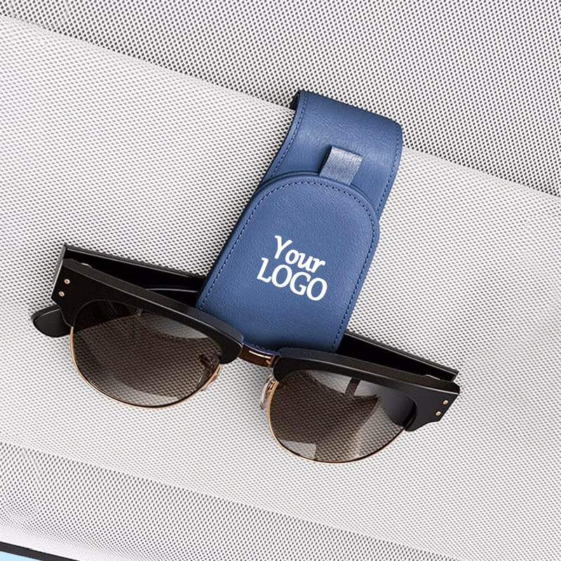 Magnetic Leather Sunglass Holder