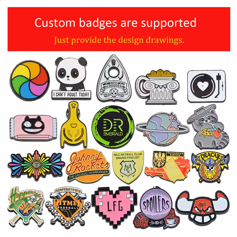 MOQ 100pcs Premium Collectible Pins