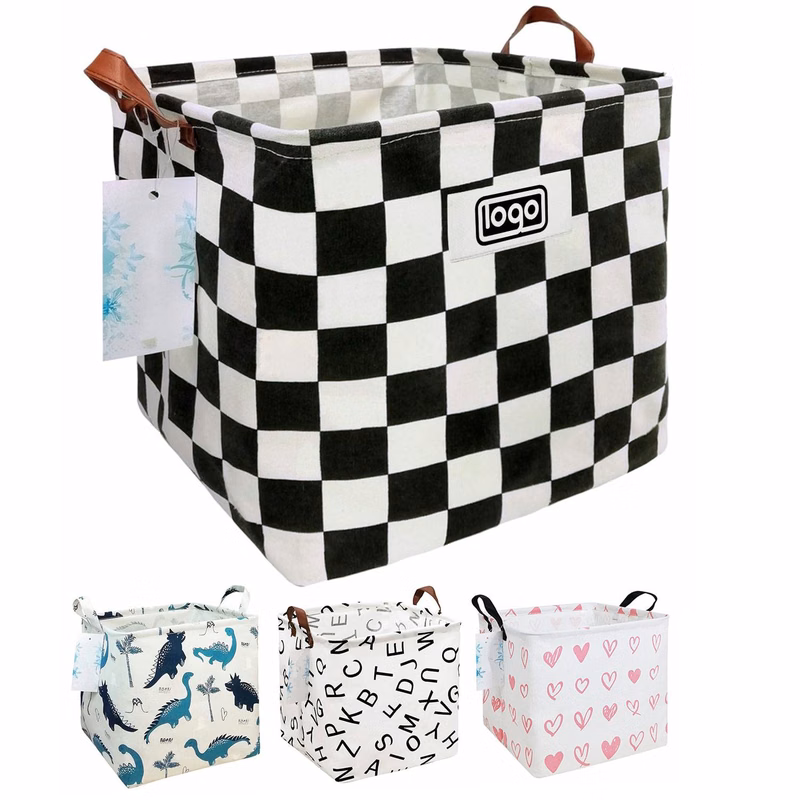 Waterproof Canvas Home Storage Basket