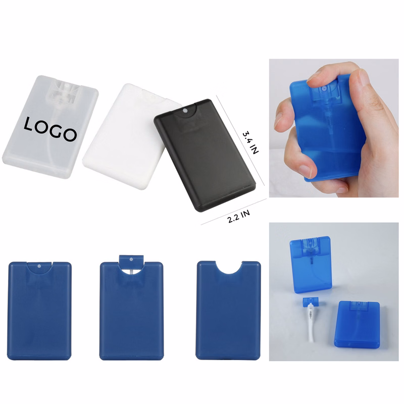 Convenient Mini Credit Card Hand Sanitizer Spray