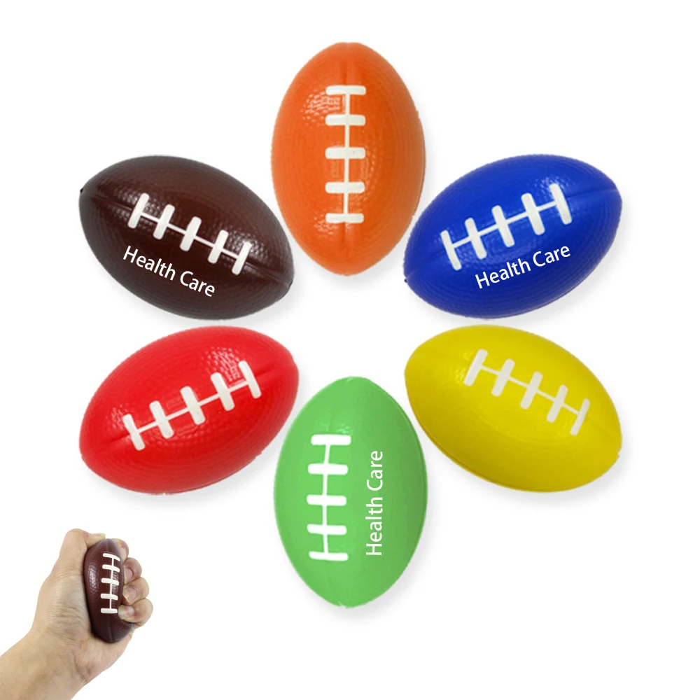 Mini Football Stress Ball, custom stress ball with logo imprint 1