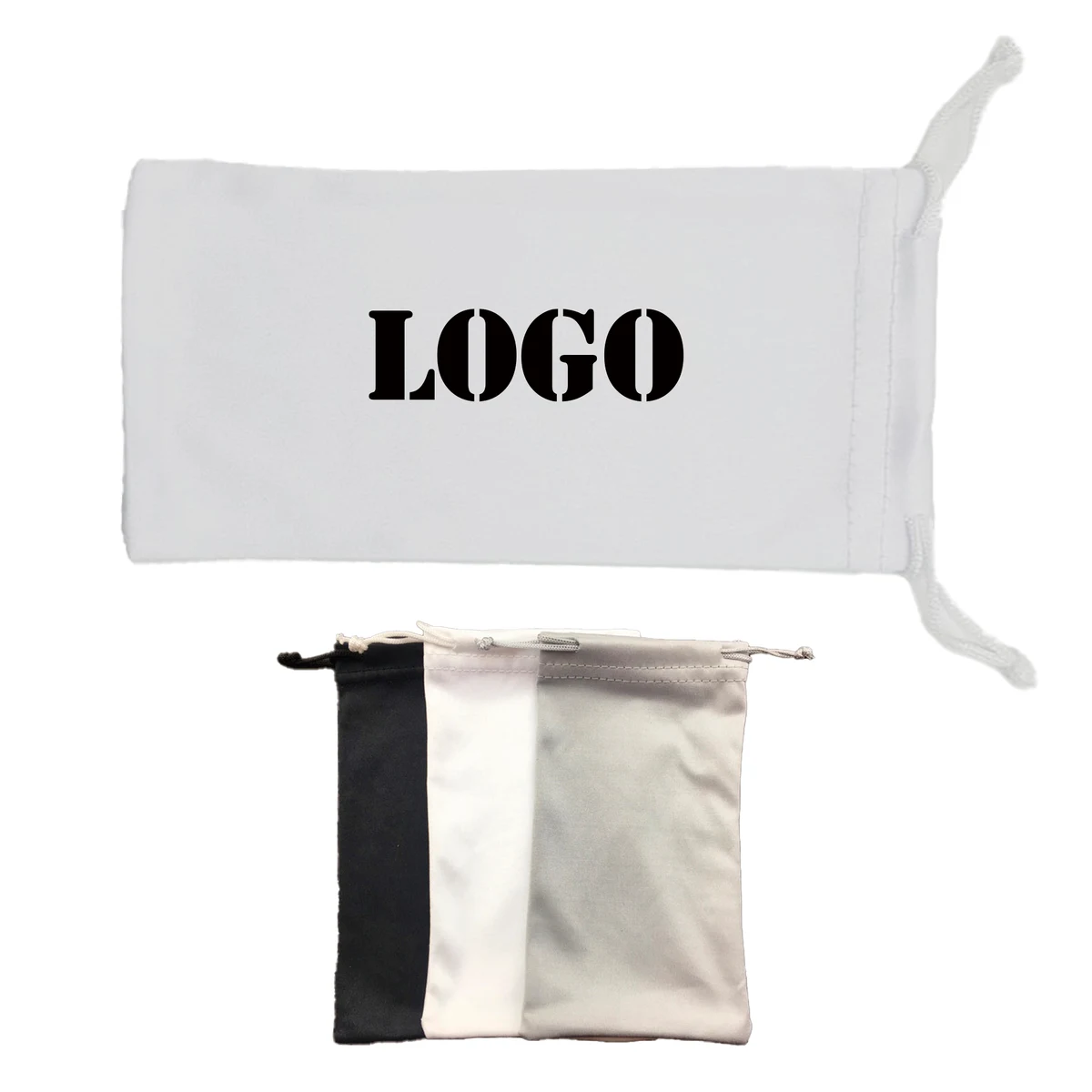 Eyewear Pouch with Drawstring 1