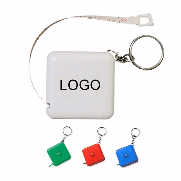 Tape Measure With Key Tag