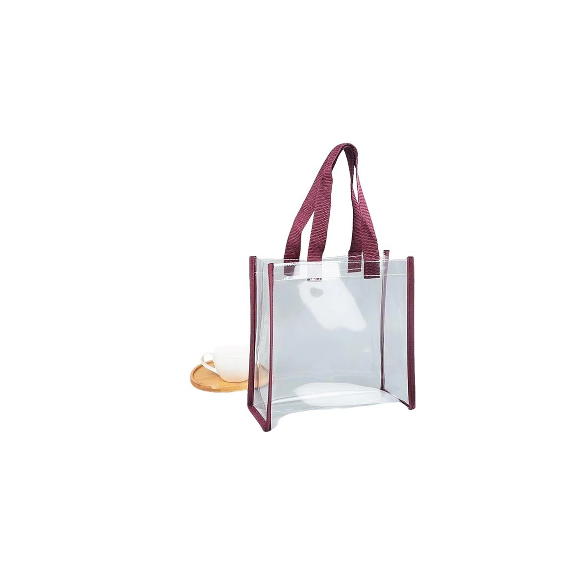 Clear Stadium Tote Bag With Handles 1