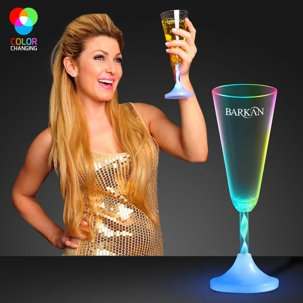 Spiral stem cocktail glasses- champagne 1