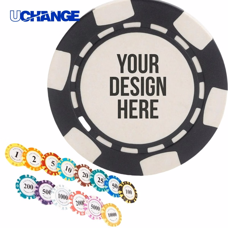 Personal Logo Plastic Poker Chip Set