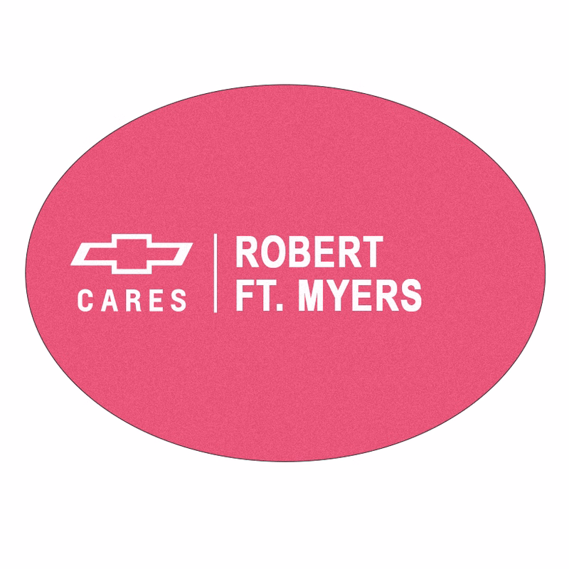 The Ares full color name badge 1.75"x3" Oval