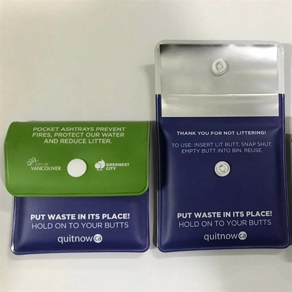 Pocket ashtray bag