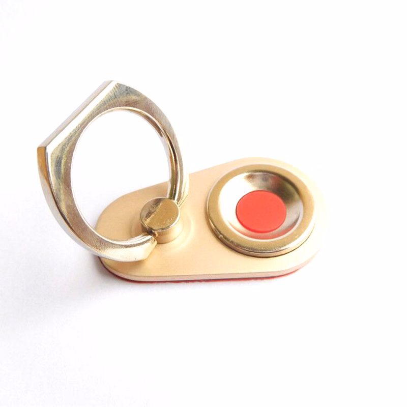 magnetic zinc alloy. 360 degree swivel ring holder