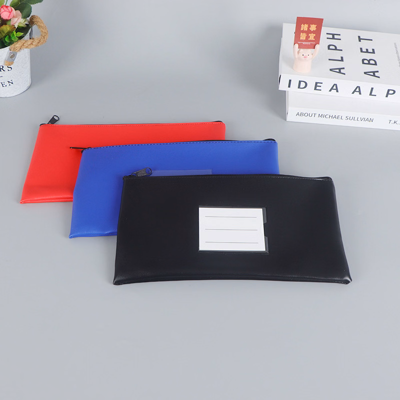 Bank Deposit Money Bags with Zipper