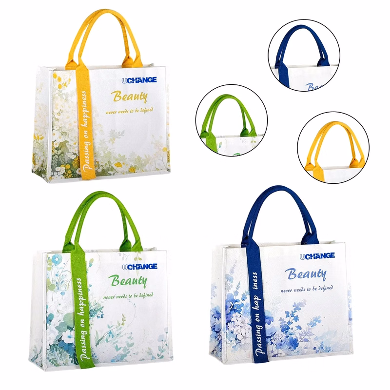 Eco Cotton Canvas Tote Bag With Boxy Gusset Custom Logo