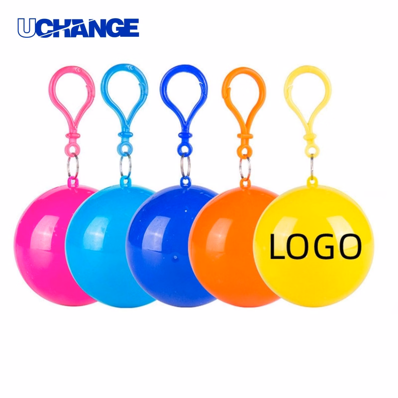 Disposable Keychain Raincoat for Emergencies