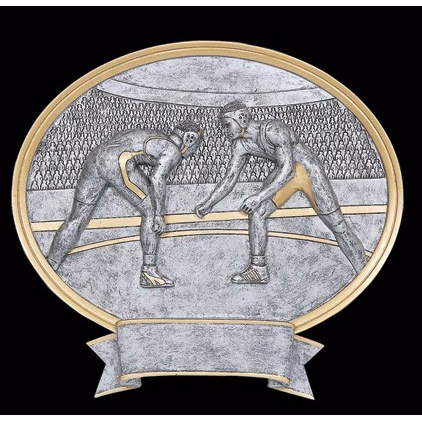 8" Wrestling Legend Plate