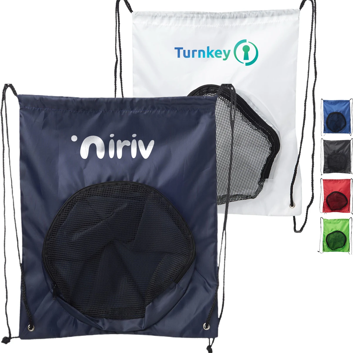 Sport Packs Ball Carrier Drawstring Backpack 1