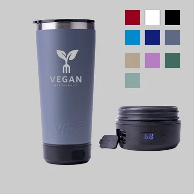 Go Caddy Vibe 18oz Tumbler with Power Bank - Laser Engraved 1