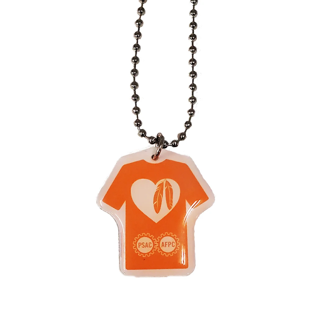 Ball Chain Necklace with Custom Pendant / Charm from 1.1 - 2 Sq. In. 1