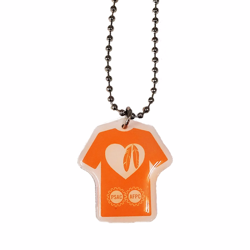 Ball Chain Necklace with Custom Pendant / Charm from 1.1 - 2 Sq. In.