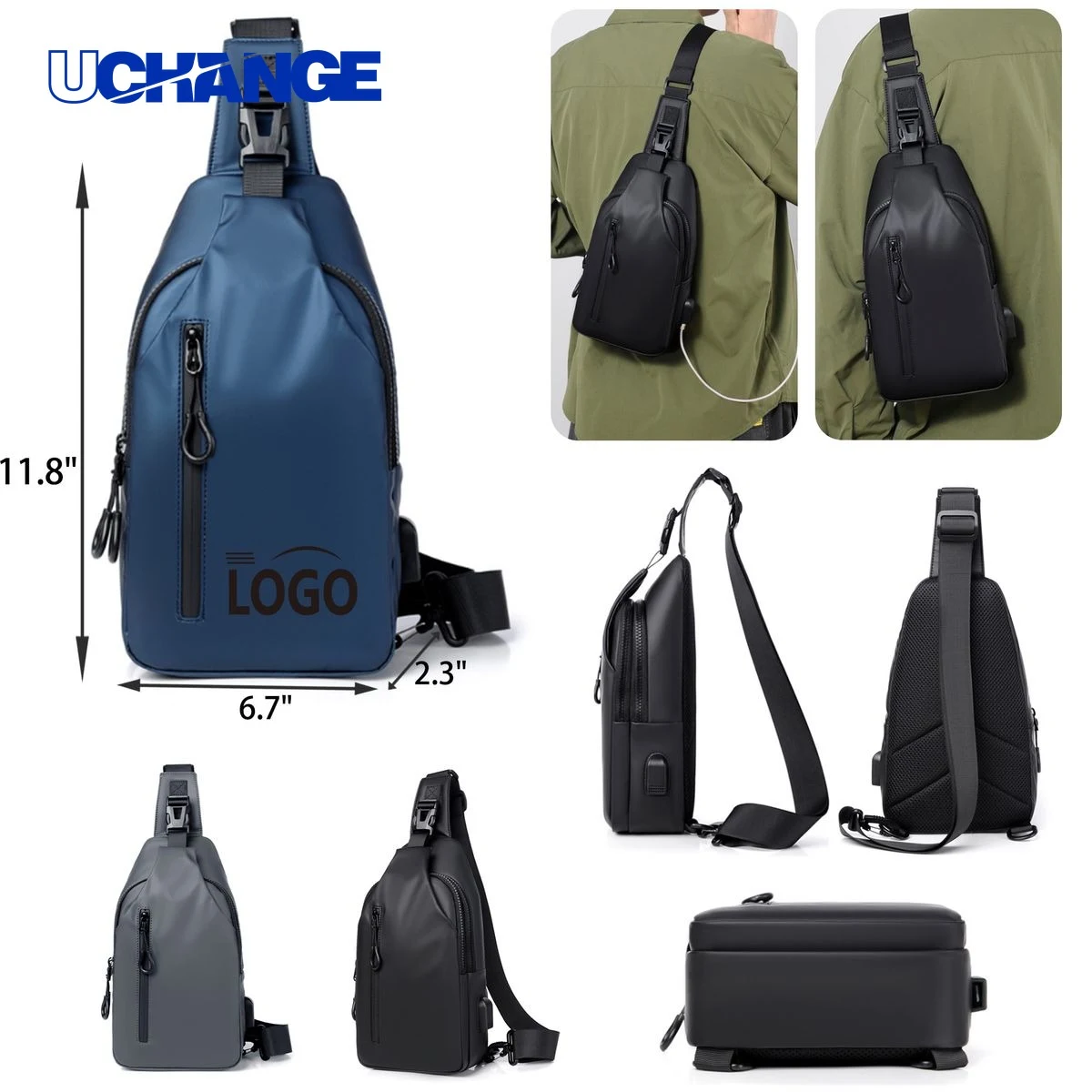 Outdoor Shoulder Messenger Bag 1