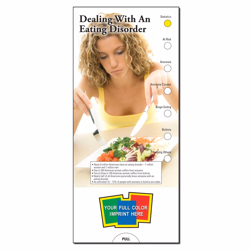 SLIDE CHART - Dealing With An Eating Disorder Slide Chart
