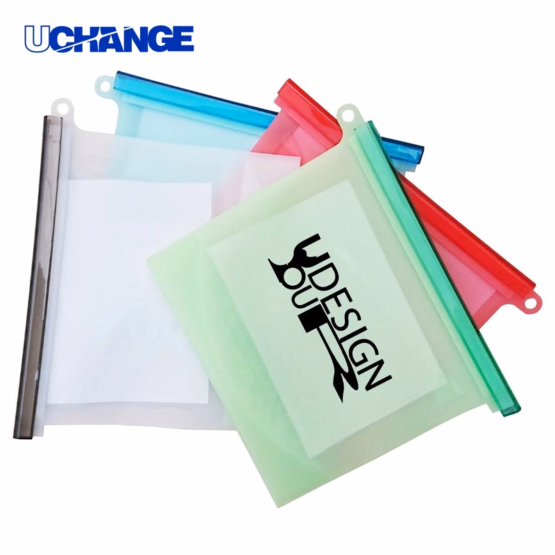 34 oz Reusable Silicone Zip Storage Bag