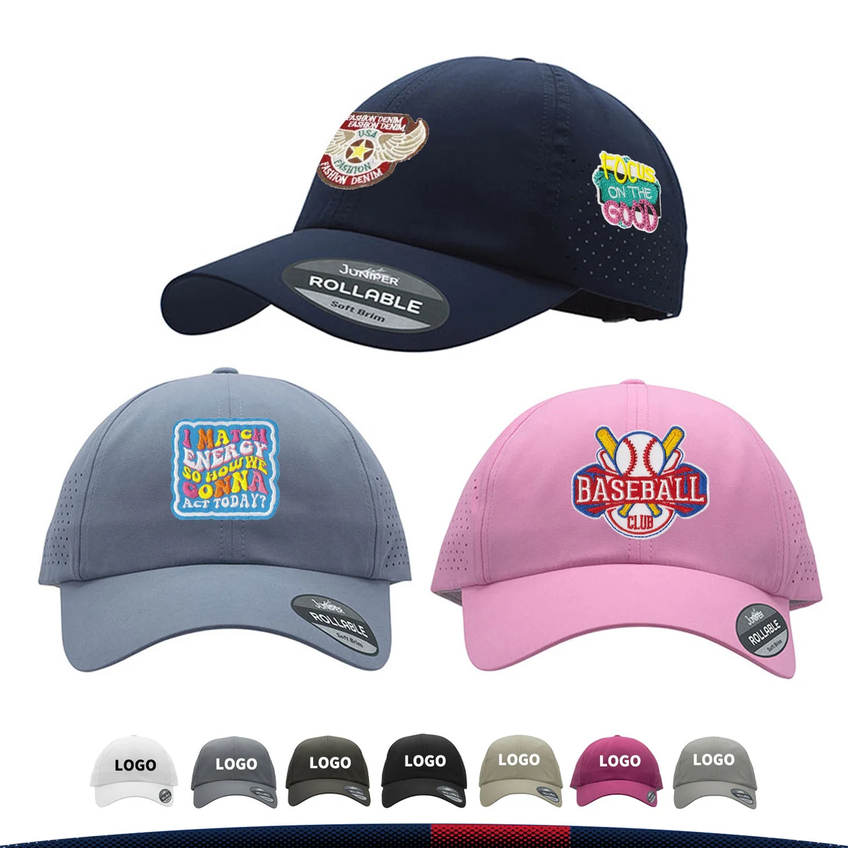 Eallusion Juniper Soft Brim 6 Panel Cap 1