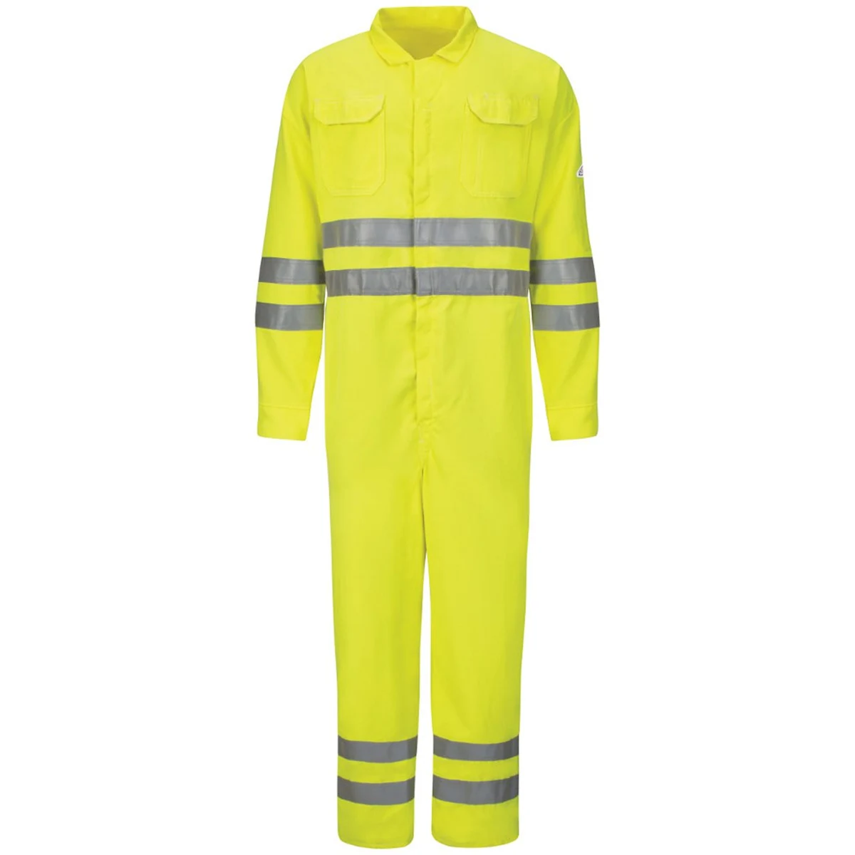 Men's Hi-Vis Deluxe Coverall with Reflective Trim - CoolTouch® 2 - 7 oz. - CMD8 1