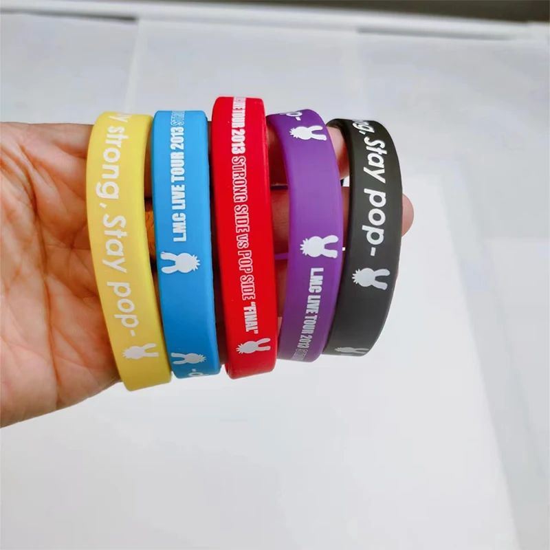 Custom Silicone bracelet wristband 1