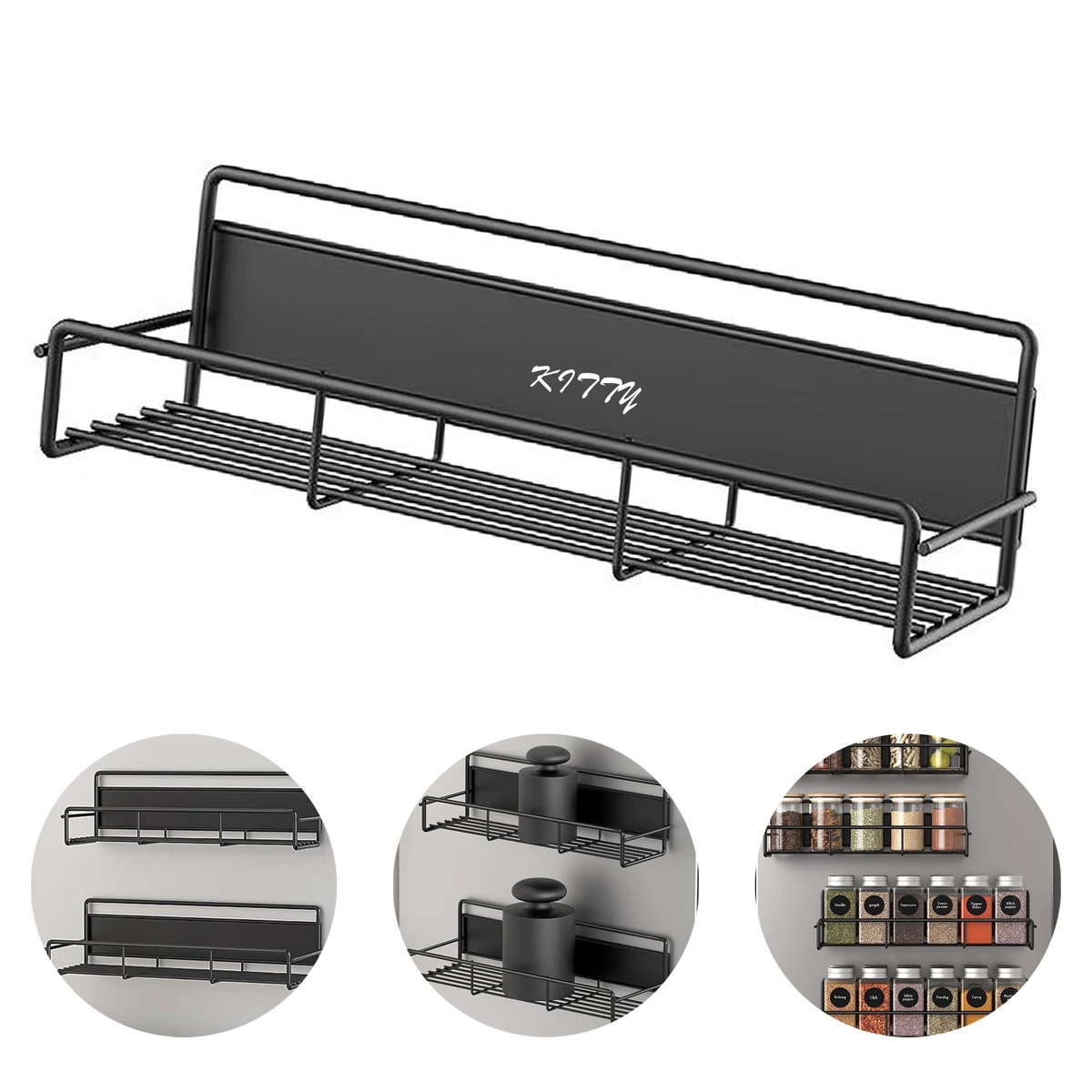 Multi-Functional Drill-Free Refrigerator Storage Rack 1