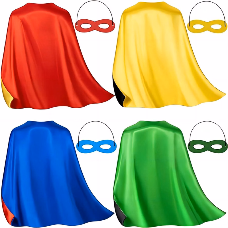 Party Cape Set With Mask MOQ100
