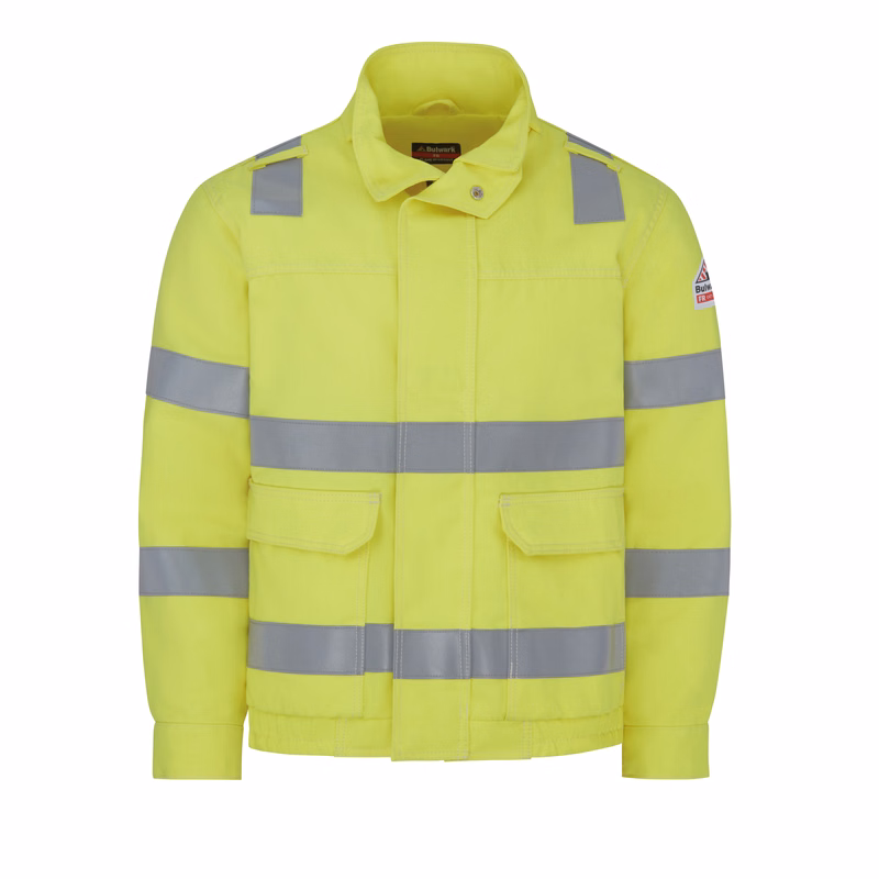 Bulwark® Hi-Visibility Lined Bomber Jacket