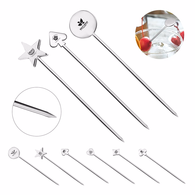 Stainless Steel Cocktail stirrer With Pointed Tip (4.7'')