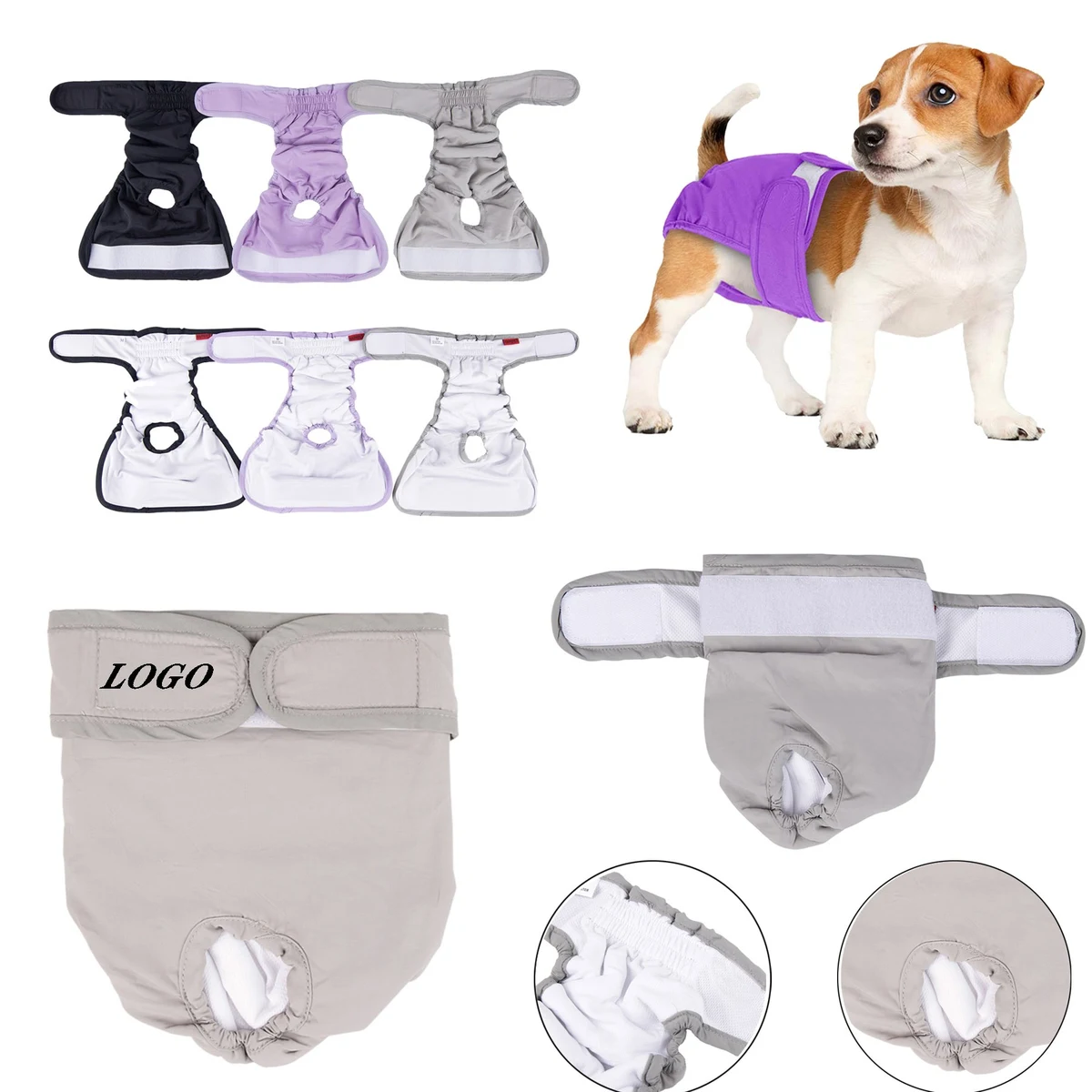 Washable Female Dog Diapers 1