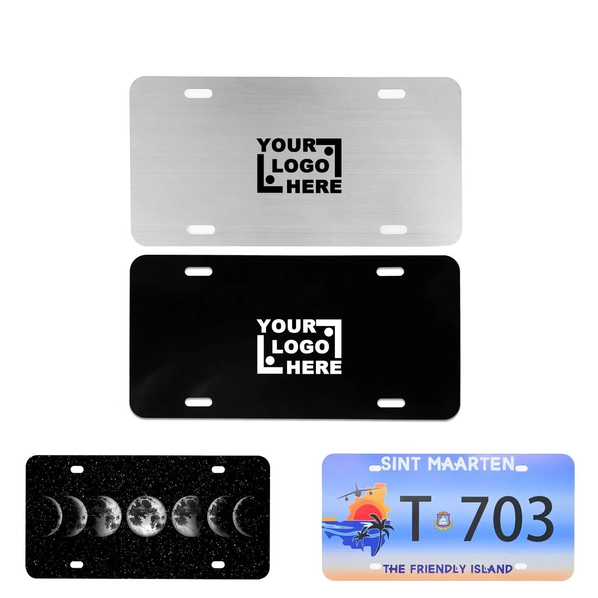 Personalized Aluminum License Plate 1