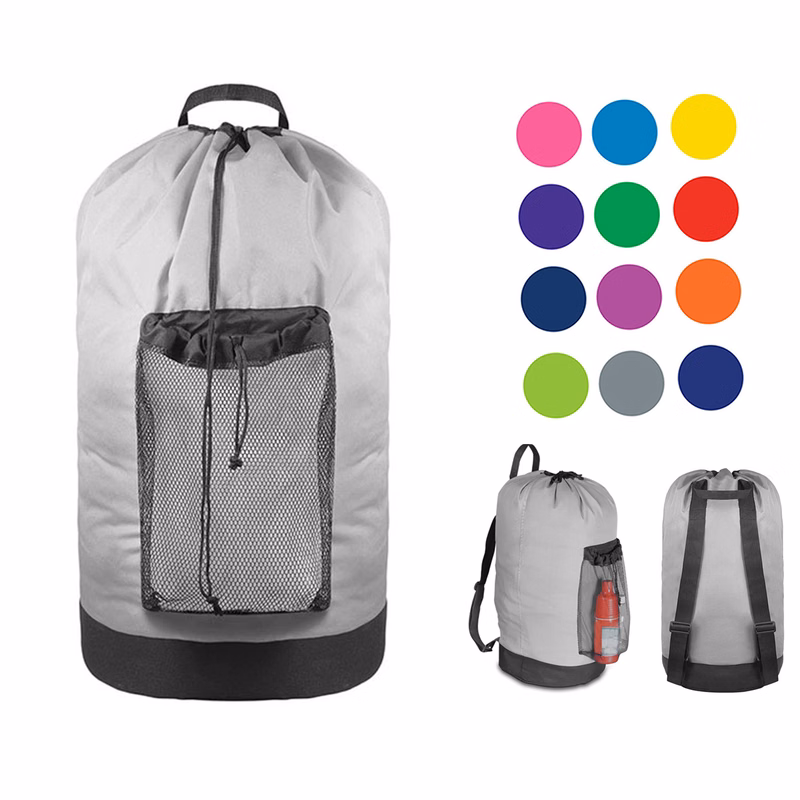 Laundry Backpack W/Mesh Pocket