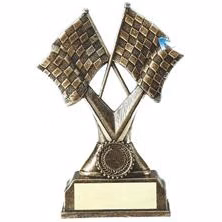 Checkered Flags Resin Award