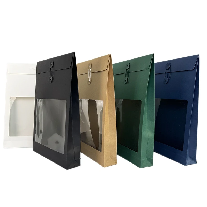 Self Seal Kraft Paper Mailing Bag W/ Clear Window 1
