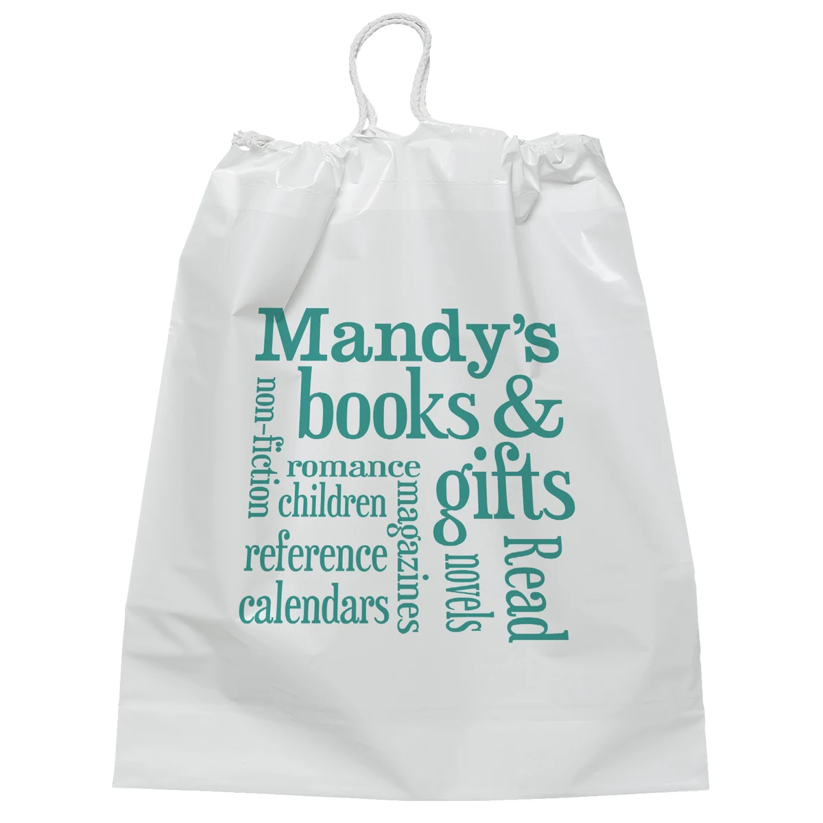 Cotton Draw Bag - 9 1/2W x 12H - Flexo Ink Print 1