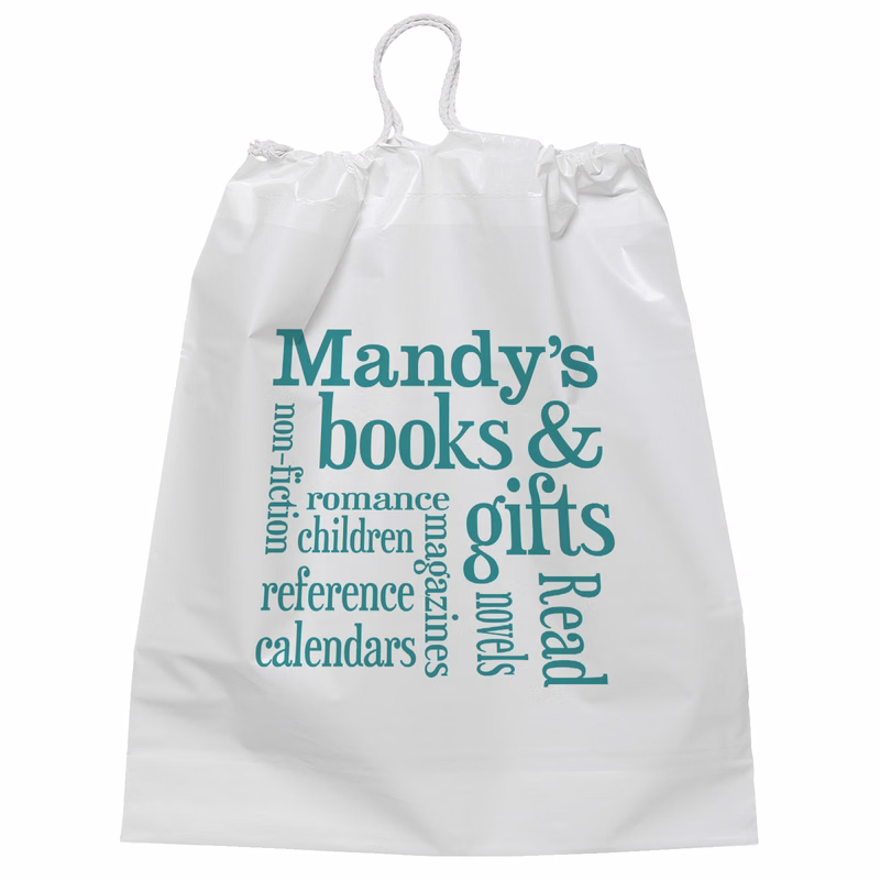 Cotton Draw Bag - 9 1/2W x 12H - Flexo Ink Print
