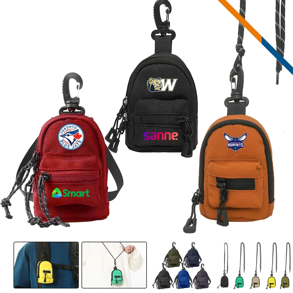 CoinDab Backpack Coin Purse 1