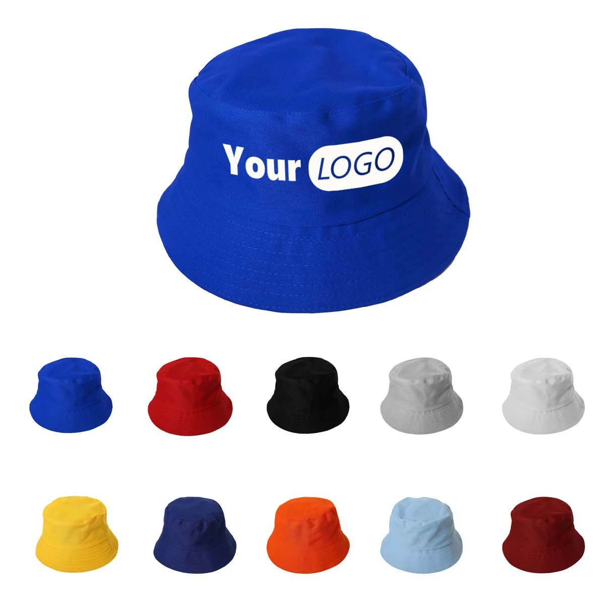 Bucket Hat Custom Logo Beach Fishing Cap 1