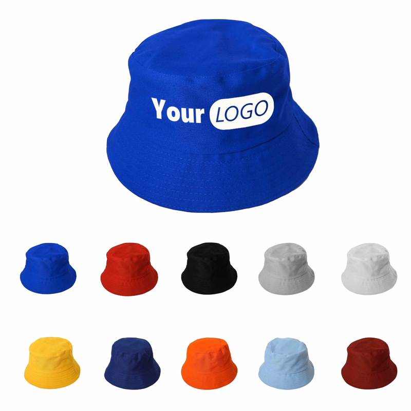 Bucket Hat Custom Logo Beach Fishing Cap