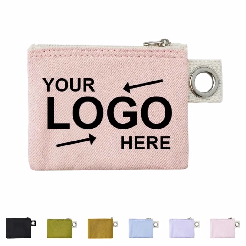 Canvas Zipper Stationary Storage Pouch