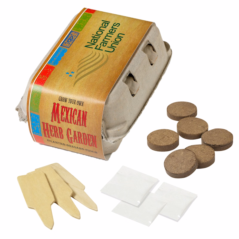 Grow Your Own Mexican Garden Kit w/Seeds