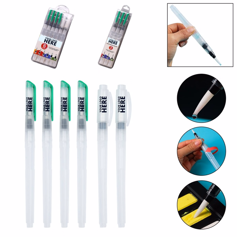 Refillable Water Color Brush Pen Set
