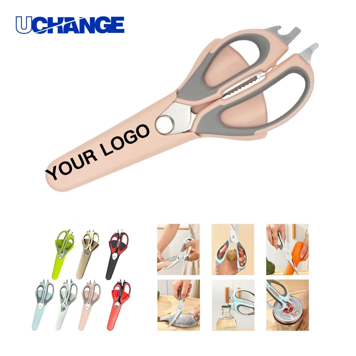 All Purpose Kitchen Scissors Tool with Ergonomic Grip 1