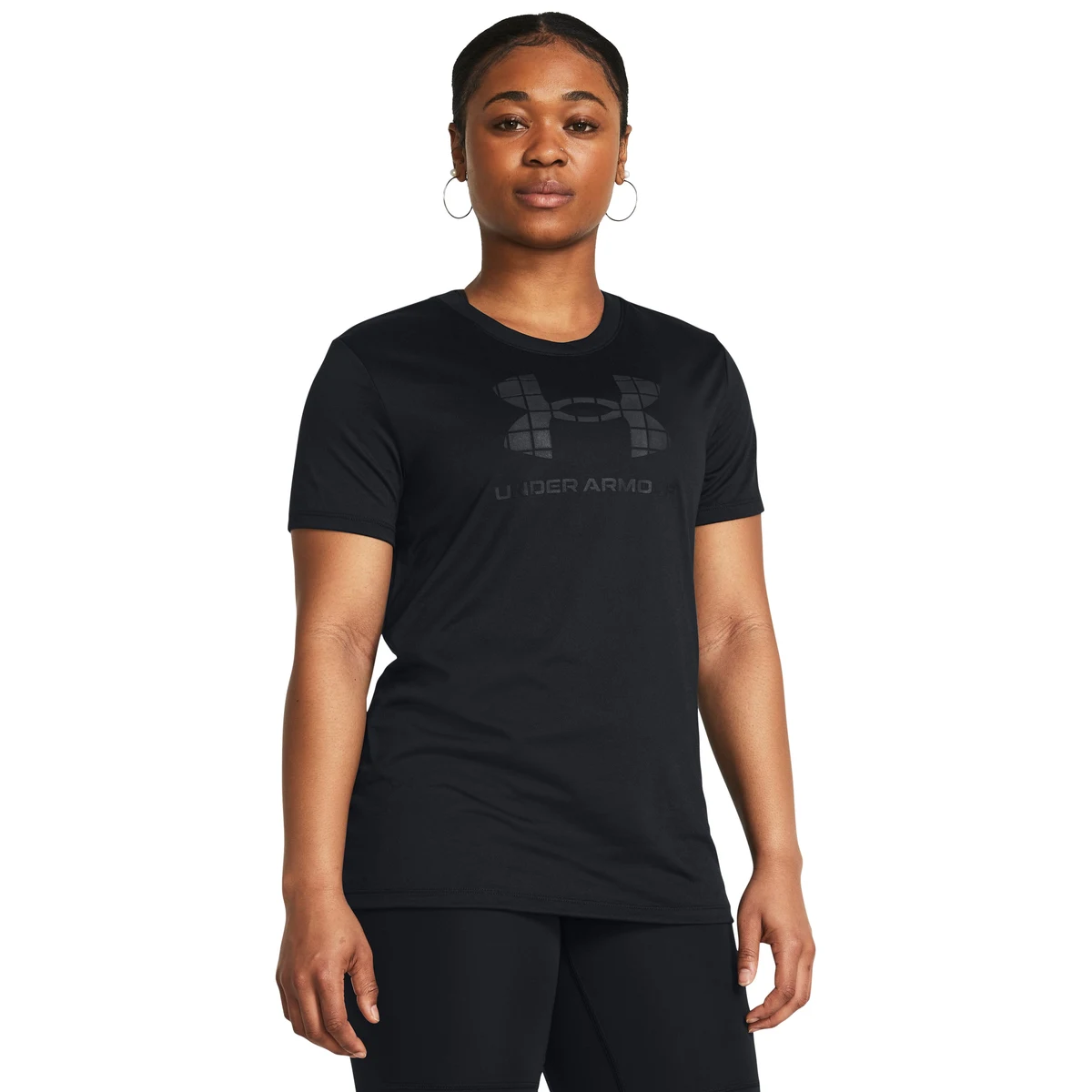 UA Tech Big Logo Women's Short Sleeve 1